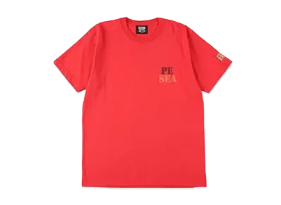 WIND AND SEA x Public Enemy -PESEA- S/S Tee "Red"