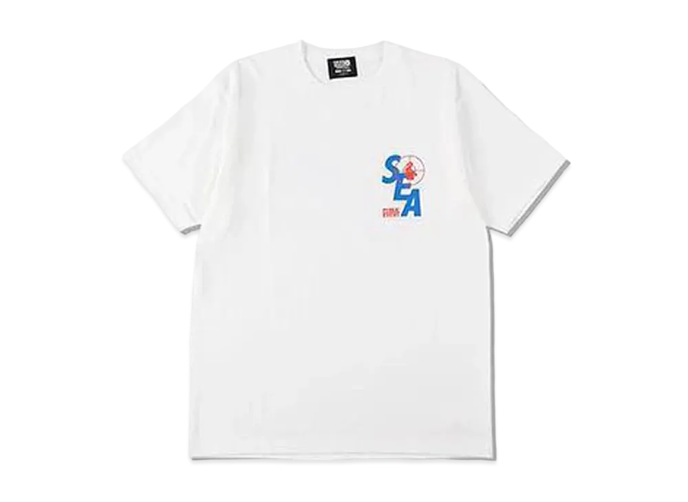 WIND AND SEA x Public Enemy -ENEMY- S/S Tee "White/Blue"