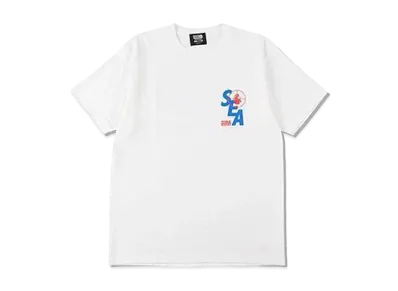 WIND AND SEA x Public Enemy -ENEMY- S/S Tee "White/Blue"