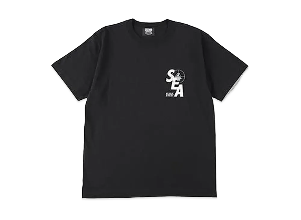 WIND AND SEA x Public Enemy -ENEMY- S/S Tee "Black/White"