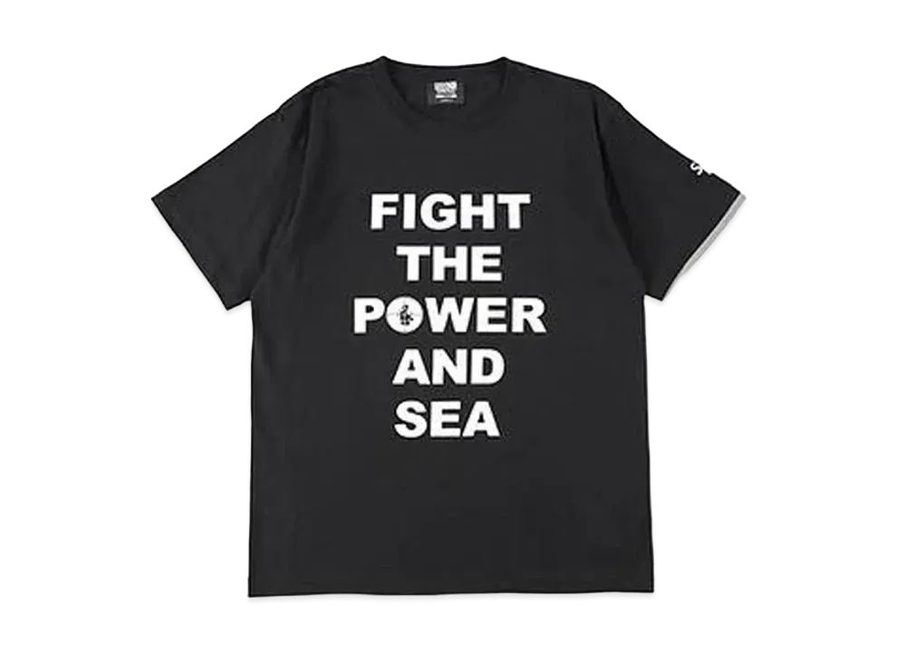 WIND AND SEA x Public Enemy -DTRT_FTP- S/S Tee "Black"