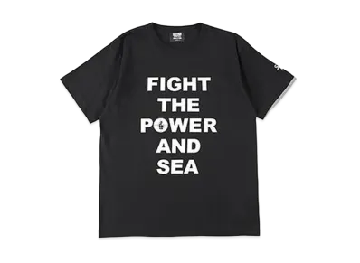 WIND AND SEA x Public Enemy -DTRT_FTP- S/S Tee "Black"