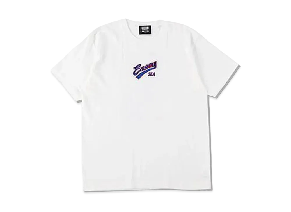 WIND AND SEA x Public Enemy -S_E_A- S/S Tee "White"