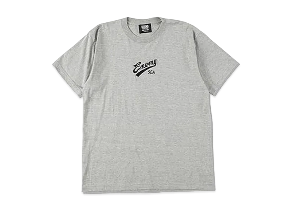 WIND AND SEA x Public Enemy -S_E_A- S/S Tee "Gray"