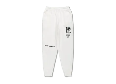 WIND AND SEA x Public Enemy -MG- Sweat Pants "White"