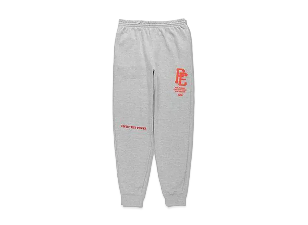 WIND AND SEA x Public Enemy -MG- Sweat Pants "Gray"