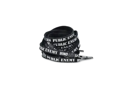 WIND AND SEA x Public Enemy Shoe Lace "Black"