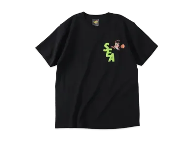 WIND AND SEA SPACE JAM (SPACE JAM-TASMANIAN DEVIL) S/S TEE "Black"