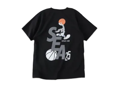 WIND AND SEA SPACE JAM (SQUAD-S_E_A) S/S TEE "Black"