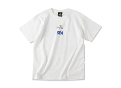 WIND AND SEA SPACE JAM (SYLVESTER-T) S/S TEE "White"