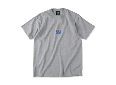 WIND AND SEA SPACE JAM (SYLVESTER-T) S/S TEE "Gray"