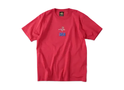 WIND AND SEA SPACE JAM (SYLVESTER-T) S/S TEE "Red"