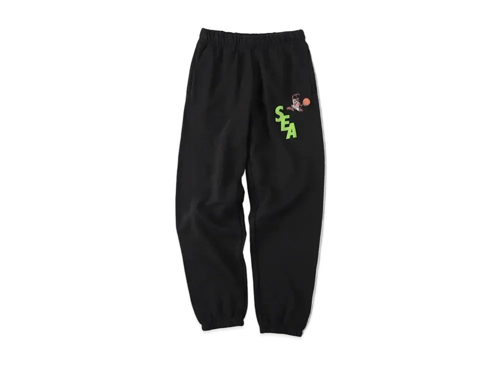 WIND AND SEA SPACE JAM (SPACE JAM-TASMANIAN DEVIL) SWEAT PT "Black"