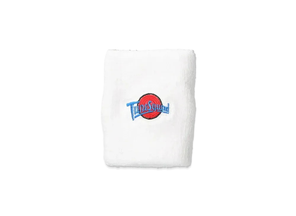 WIND AND SEA SPACE JAM (TUNE-SQUAD) WRIST BAND (1PCS) "White"