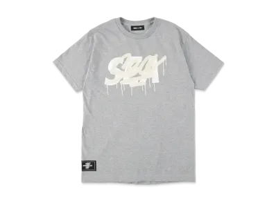 WIND AND SEA X IT'S A LIVING (SEA) T-SHIRT "Gray"