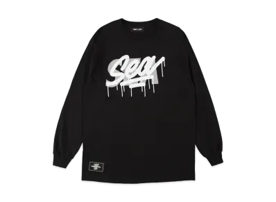 WIND AND SEA X IT'S A LIVING L/S T-SHIRT "Black"