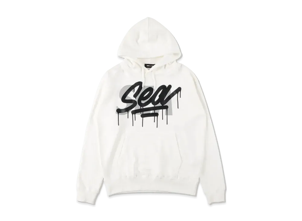 WIND AND SEA X IT'S A LIVING HOODIE "White"
