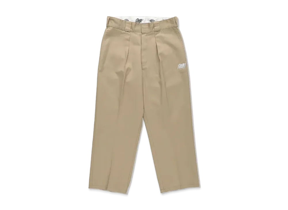 WIND AND SEA X IT'S A LIVING X DICKIES TUCK CHINO PT "Brown"