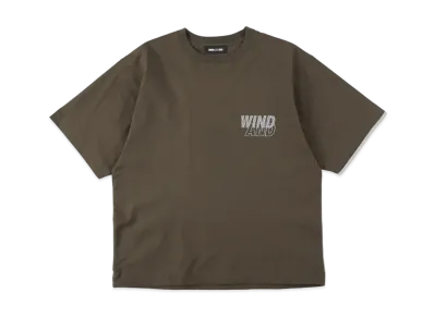 WIND AND SEA MIL NYLON S/S CREWNECK "Olive"