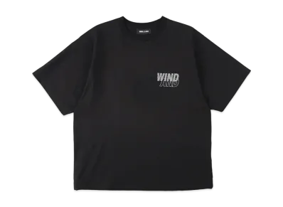 WIND AND SEA MIL NYLON S/S CREWNECK "Black"