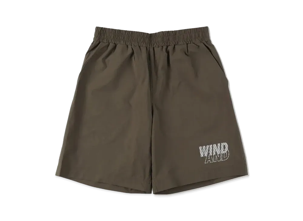 WIND AND SEA MIL NYLON SHORTS "Olive"
