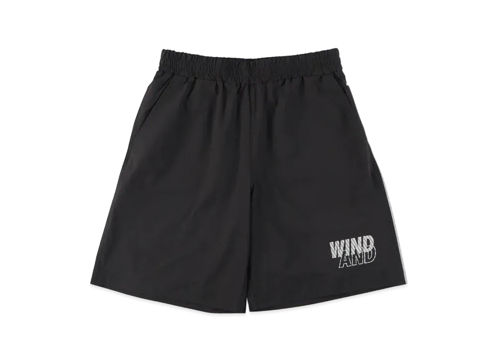 WIND AND SEA MIL NYLON SHORTS "Black"