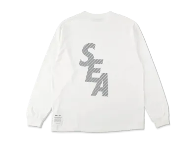 WIND AND SEA MIL L/S TEE "White"