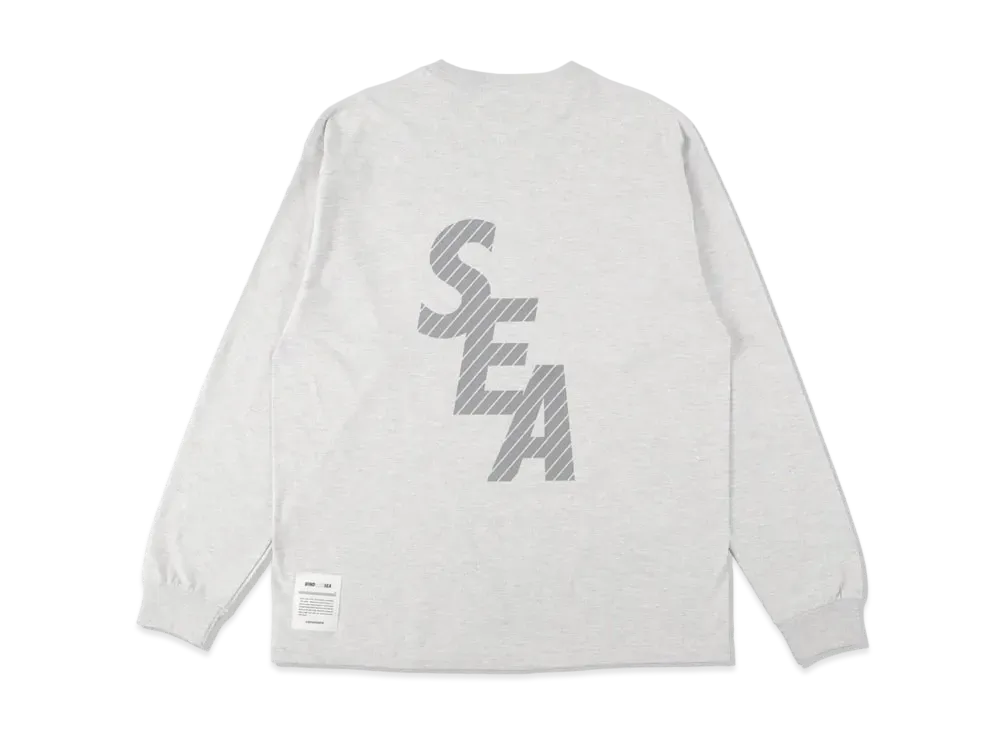 WIND AND SEA MIL L/S TEE "Ash"