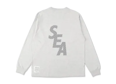 WIND AND SEA MIL L/S TEE "Ash"