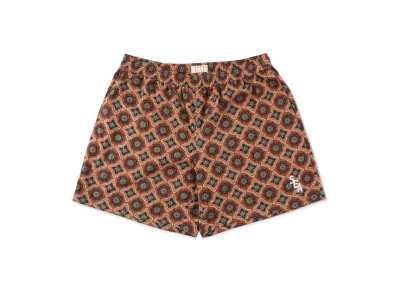 WIND AND SEA S_E_A (PATTERN) SHORTS "Brown"