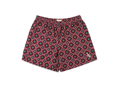 WIND AND SEA S_E_A (PATTERN) SHORTS "Red"