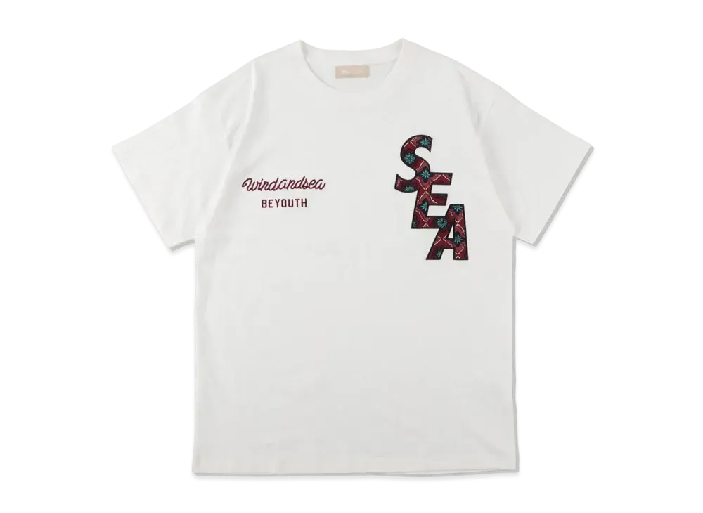 WIND AND SEA (PATTERN) S/S TEE "White"