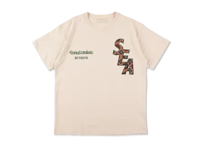 WIND AND SEA (PATTERN) S/S TEE "Beige"