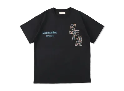 WIND AND SEA (PATTERN) S/S TEE "Black"