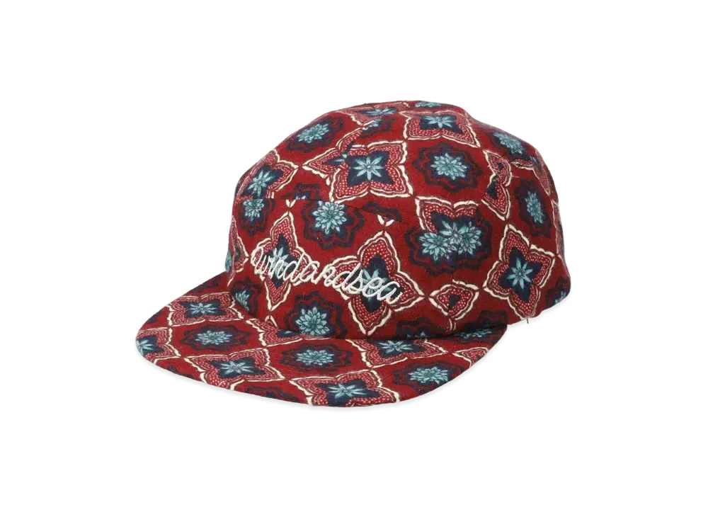 WIND AND SEA S_E_A (PATTERN) CAP "Red"