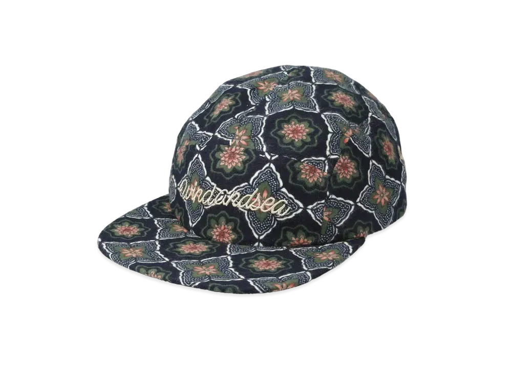 WIND AND SEA S_E_A (PATTERN) CAP "Navy"