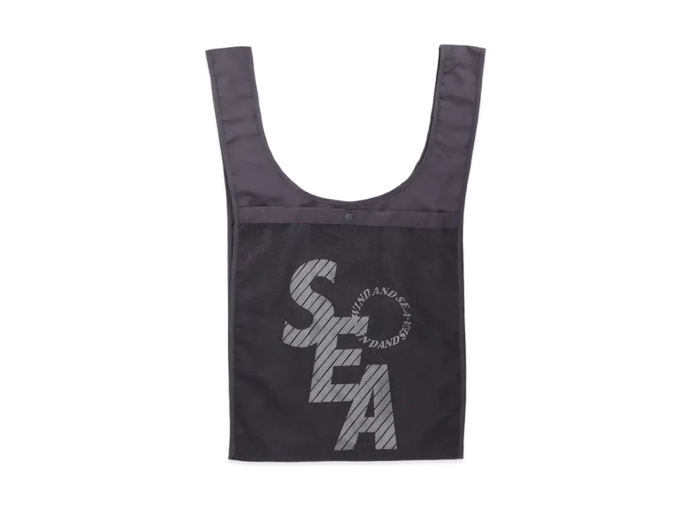 WIND AND SEA MIL ECO BAG "Charcoal"