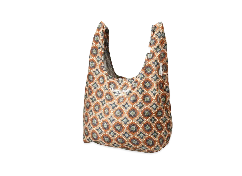 WIND AND SEA S_E_A (PATTERN) MARKET BAG "Brown"