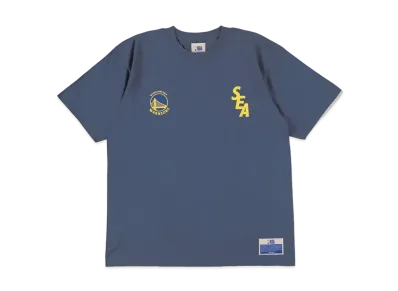 WIND AND SEA x NBA T-Shirts Japan Games 2022 Limited (Warriors) "Navy"