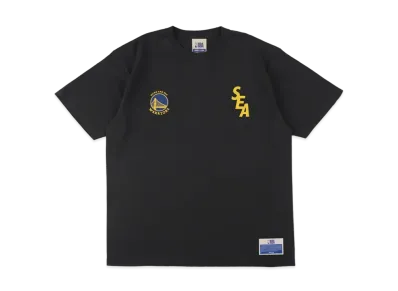 WIND AND SEA x NBA T-Shirts Japan Games 2022 Limited (Warriors) "Black"