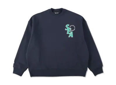 WIND AND SEA Sea (S_E_A) Crew Neck "Navy"
