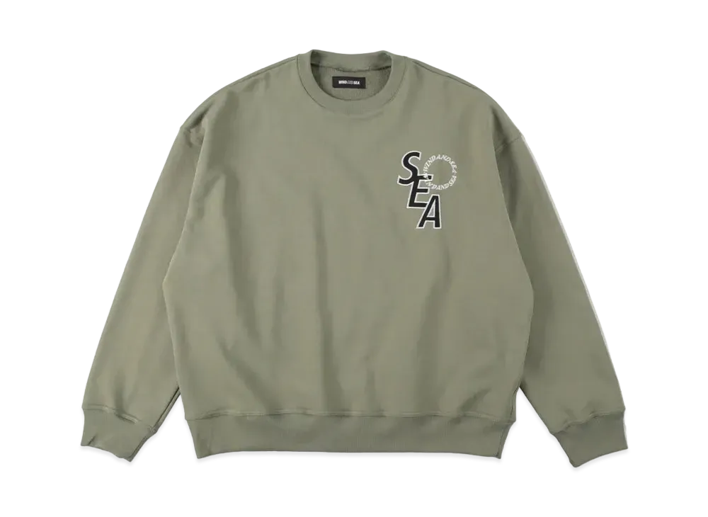 WIND AND SEA Sea (S_E_A) Crew Neck "Olive"