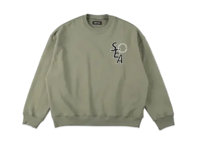 WIND AND SEA Sea (S_E_A) Crew Neck "Olive"