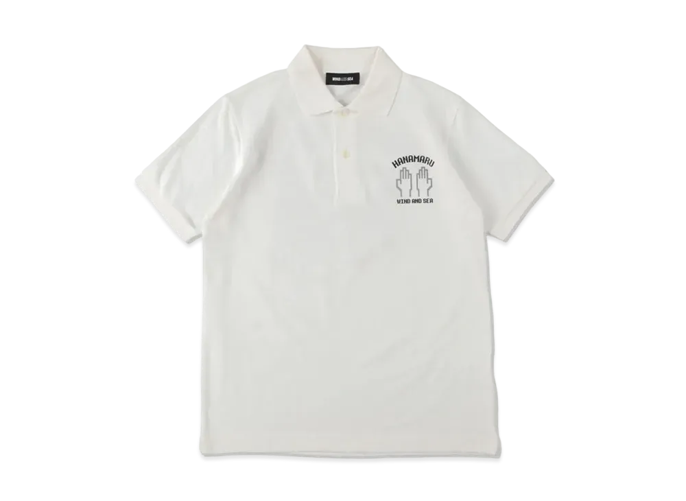 WIND AND SEA x HNMR Polo Shirts "White"