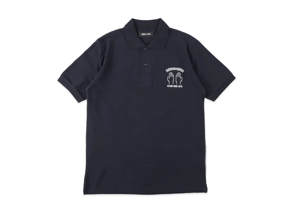 WIND AND SEA x HNMR Polo Shirts "Navy"