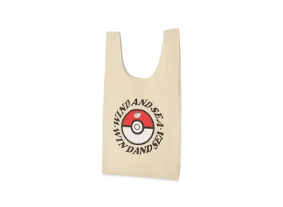 WIND AND SEA x PROJECT KABIGON Monster Ball Tote Bag "Beige"