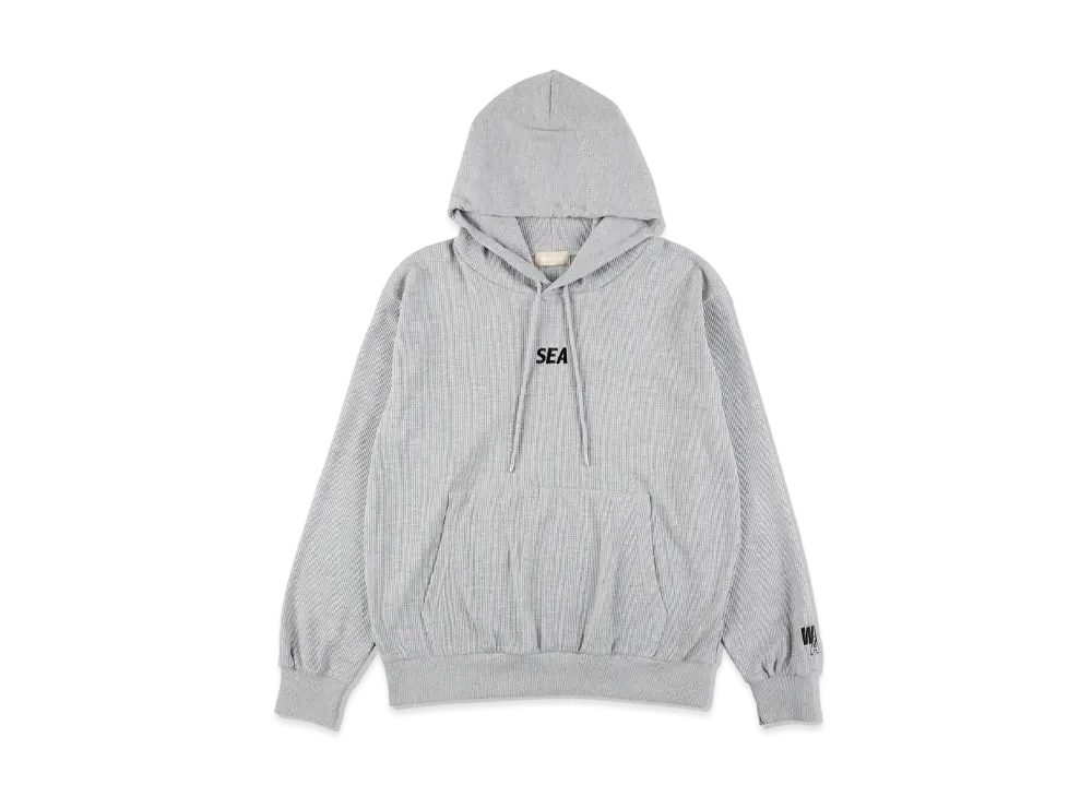 WIND AND SEA ES Waffle Hoodie "Gray"