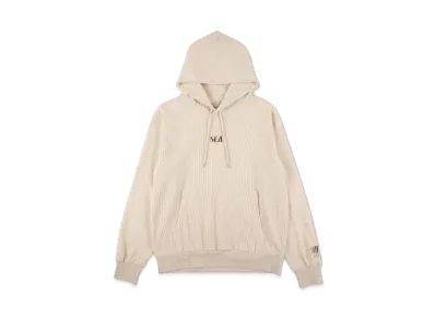 WIND AND SEA ES Waffle Hoodie "Ivory"