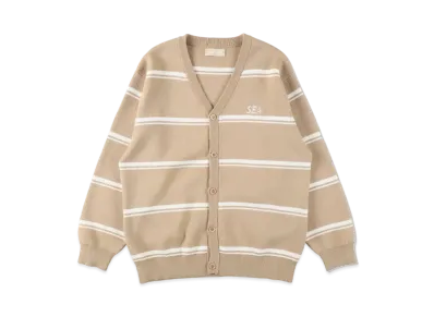 WIND AND SEA Cotton Cashmere Knit Cardigan "Beige"