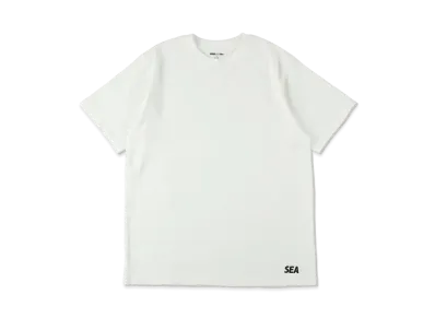 WIND AND SEA Plain S/S Tee "White"